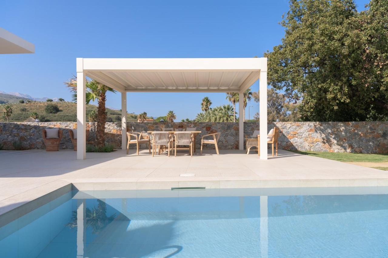 Pelagias Villa Lefka With Heated Pool Mathés Exterior foto