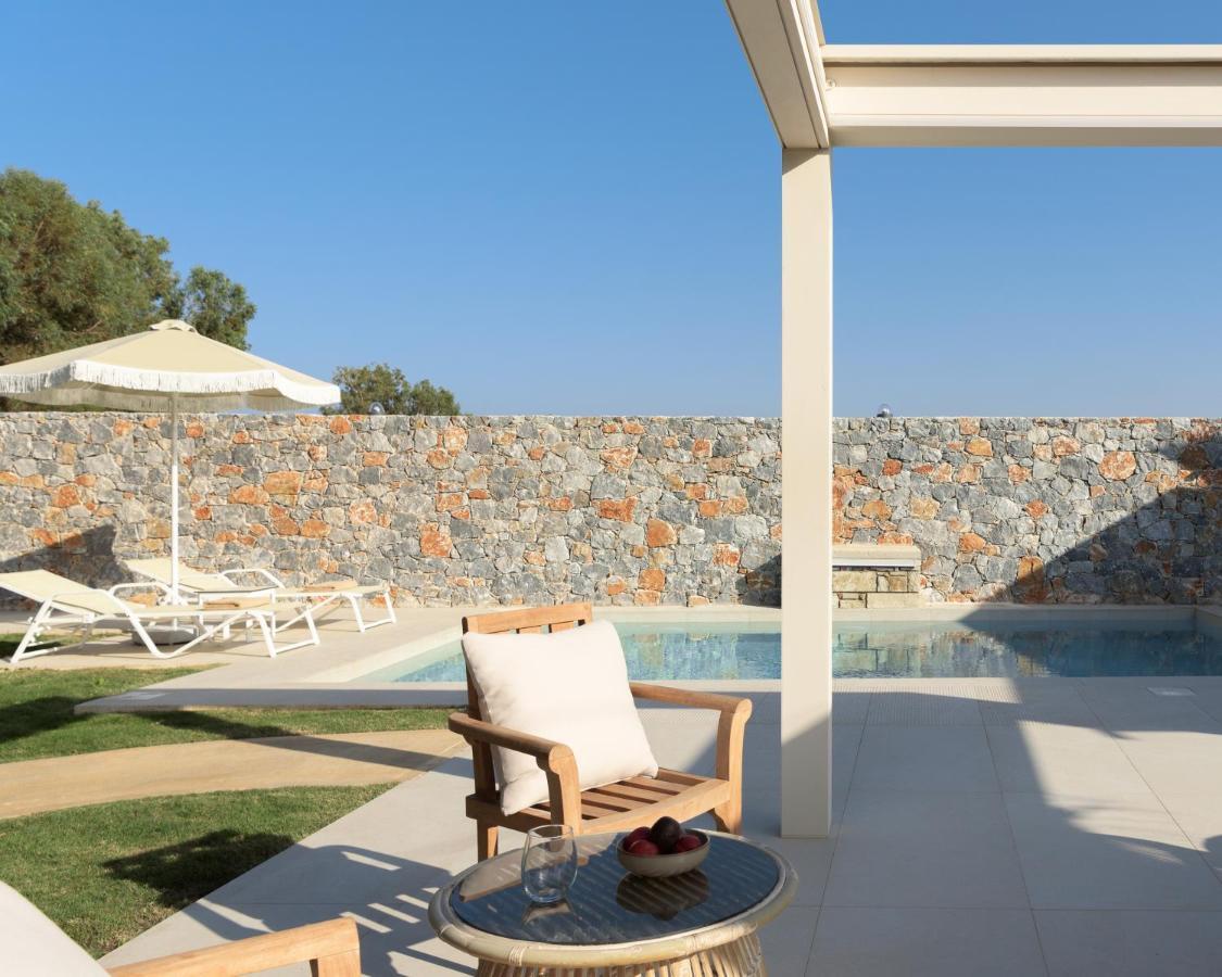Pelagias Villa Lefka With Heated Pool Mathés Exterior foto