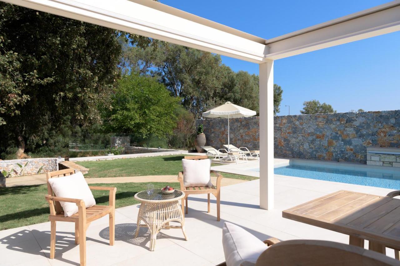 Pelagias Villa Lefka With Heated Pool Mathés Exterior foto