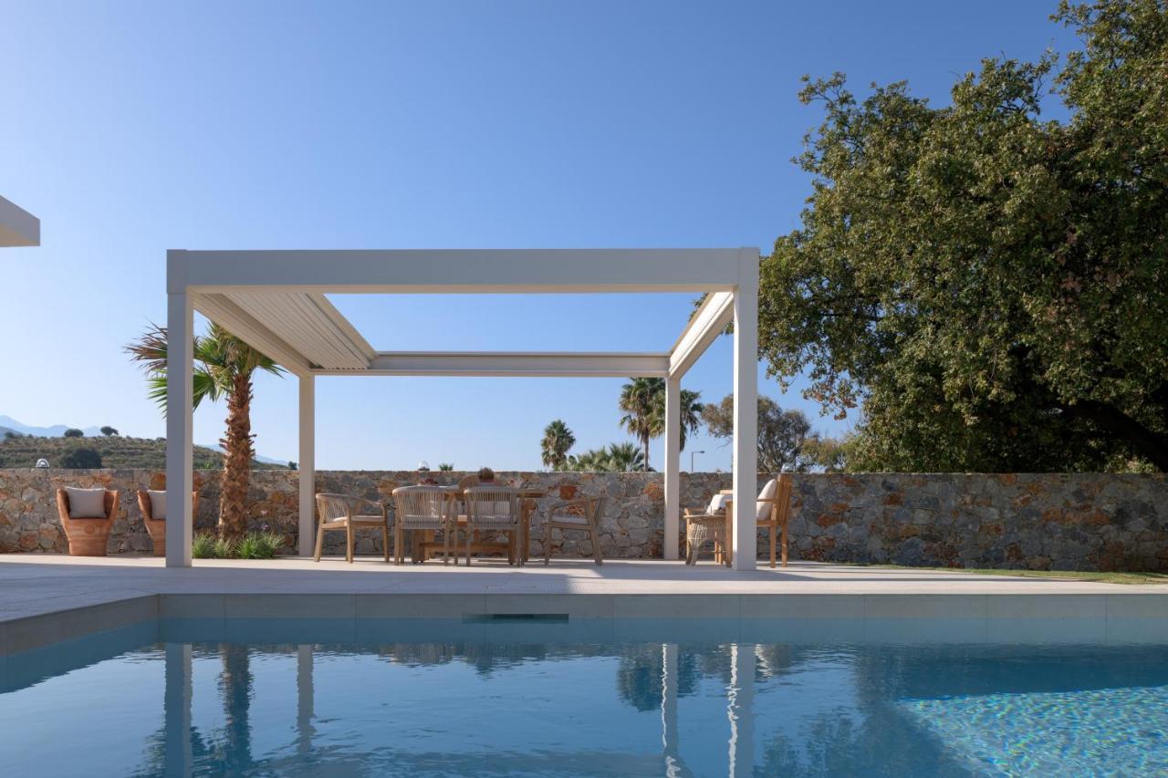 Pelagias Villa Lefka With Heated Pool Mathés Exterior foto